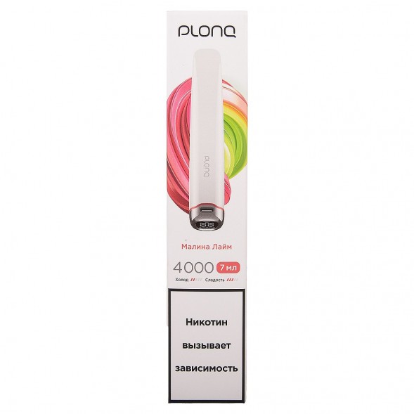 PLONQ PLUS PRO - Малина Лайм (4000 затяжек) купить в Челябинске