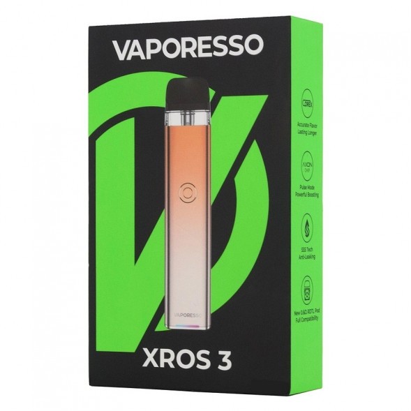 Электронная сигарета Vaporesso XROS 3 - Royal Gold купить в Челябинске