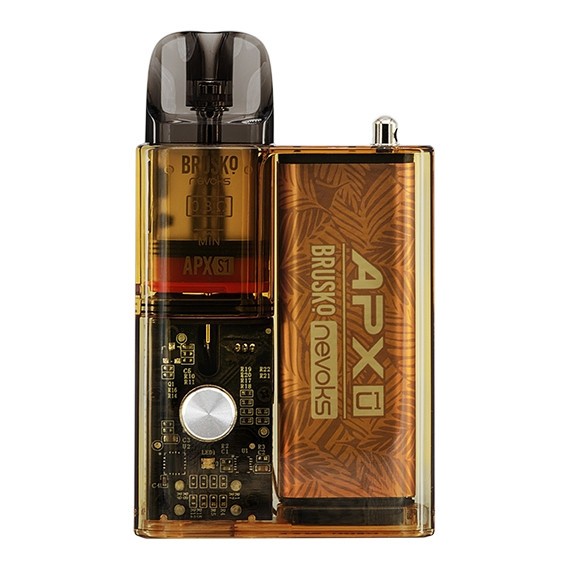 Электронная сигарета Brusko - APX C1 (Желтый Клен) купить в Челябинске