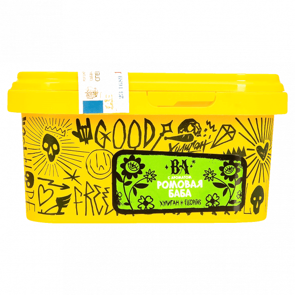 Табак Хулиган - BA (Ромовая Баба, 200 грамм) купить в Челябинске