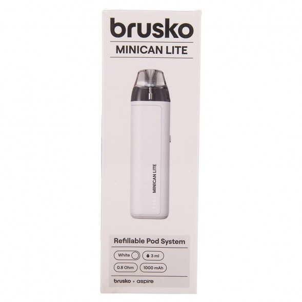 Электронная сигарета Brusko - Minican LITE (White) купить в Челябинске