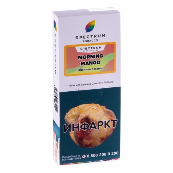 Табак Spectrum - Morning Mango (Овсянка с Манго, 100 грамм) купить в Челябинске