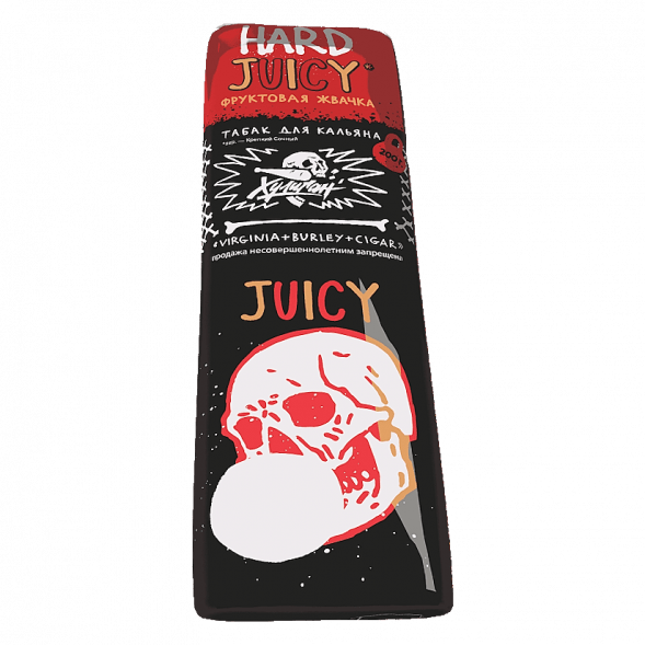 Табак Хулиган Hard - Juicy (Фруктовая Жвачка, 200 грамм) купить в Челябинске