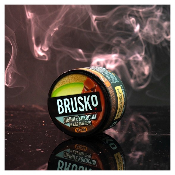 Смесь Brusko Medium - Дыня с Кокосом и Карамелью (50 грамм) купить в Челябинске
