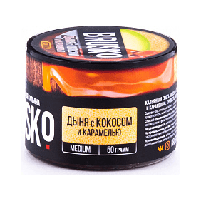 Смесь Brusko Medium - Дыня с Кокосом и Карамелью (50 грамм) купить в Челябинске