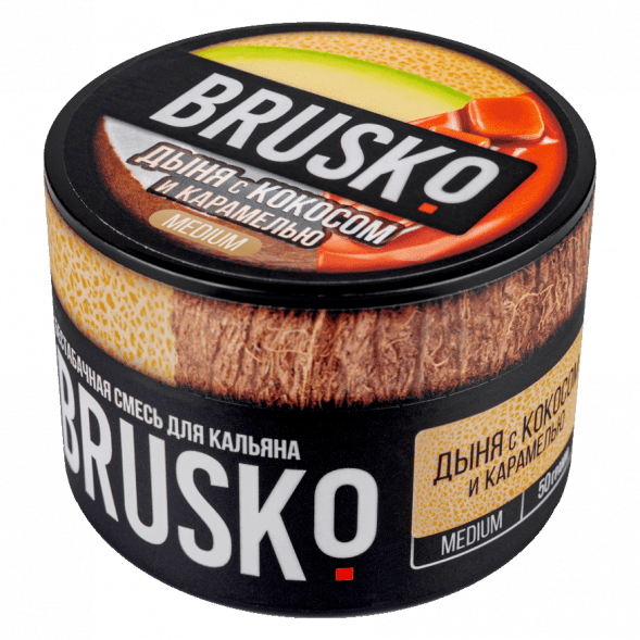 Смесь Brusko Medium - Дыня с Кокосом и Карамелью (50 грамм) купить в Челябинске