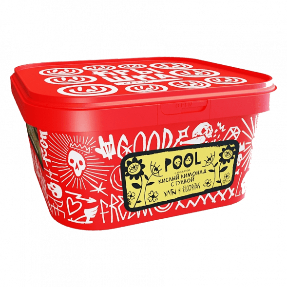 Табак Хулиган - POOL (Кислый Лимонад с Гуавой, 200 грамм) купить в Челябинске