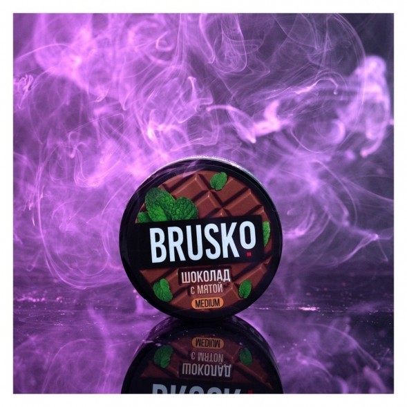 Смесь Brusko Medium - Шоколад с Мятой (250 грамм) купить в Челябинске