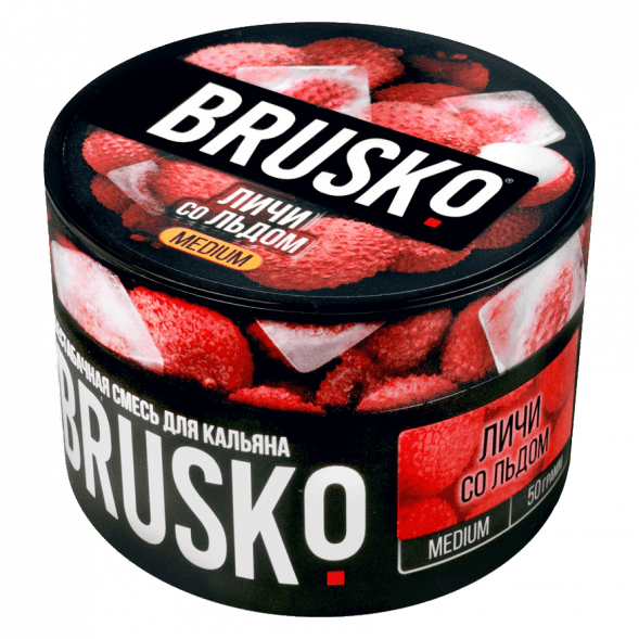 Смесь Brusko Medium - Личи со Льдом (50 грамм) купить в Челябинске