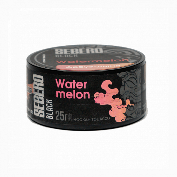 Табак Sebero Black - Watermelon (Арбуз, 25 грамм) купить в Челябинске