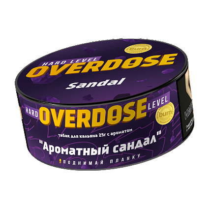 Табак Overdose - Sandal (Ароматный Сандал, 25 грамм) купить в Челябинске