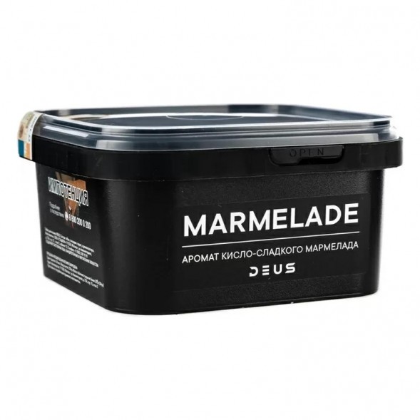 Табак Deus - Marmelade (Кисло-Сладкий Мармелад, 250 грамм) купить в Челябинске