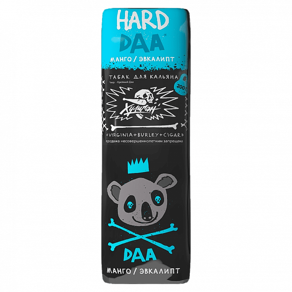 Табак Хулиган Hard - DAA (Манго и Эвкалипт, 200 грамм) купить в Челябинске