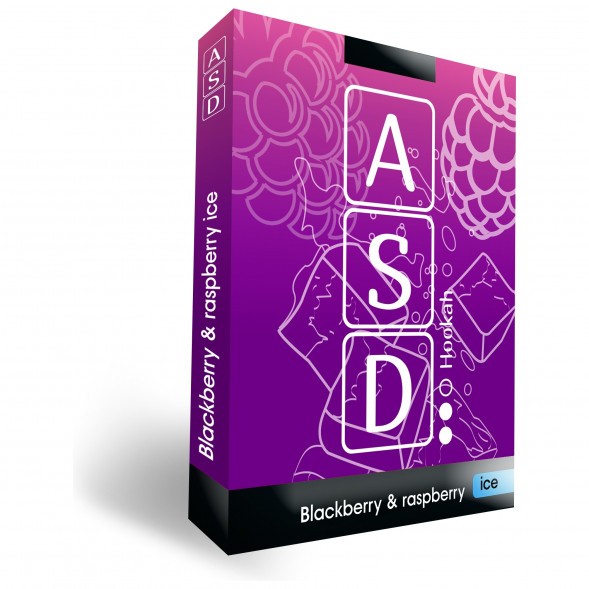 Смесь ASD - Blackberry and Raspberry Ice (Ежевика и Малина Лёд, 50 грамм) купить в Челябинске