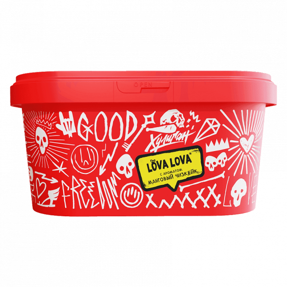 Табак Хулиган - LOVA LOVA (Манговый Чизкейк, 200 грамм) купить в Челябинске
