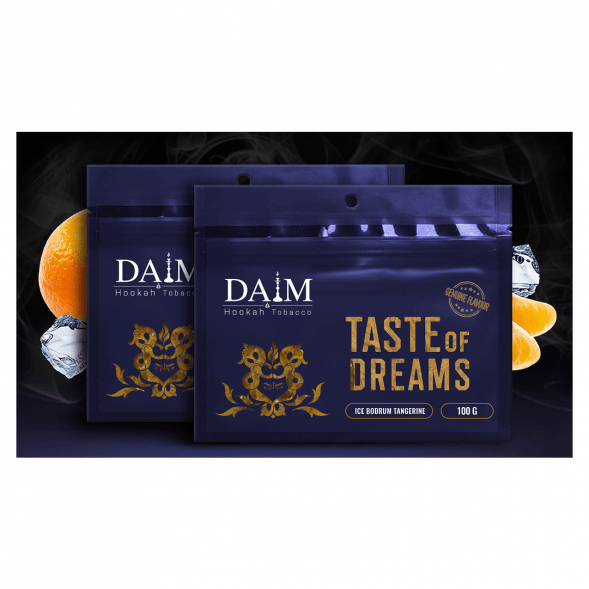 Табак Daim - Ice Bodrum Tangerine (Ледяной Мандарин, 100 грамм) купить в Челябинске