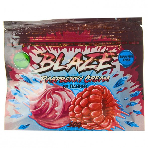 Смесь Blaze Medium - Raspberry Cream (Малиновое Мороженное, 50 грамм) купить в Челябинске
