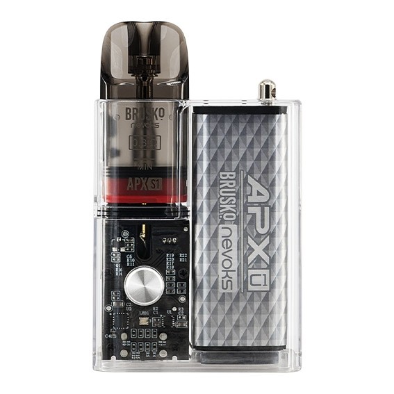 Электронная сигарета Brusko - APX C1 (Серебристый Кристалл) купить в Челябинске