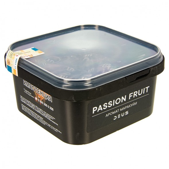 Табак Deus - Passion Fruit (Маракуйя, 250 грамм) купить в Челябинске