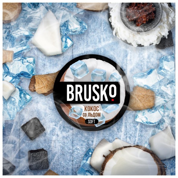 Смесь Brusko Medium - Кокос со Льдом (50 грамм) купить в Челябинске