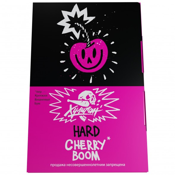 Табак Хулиган Hard - Cherry Boom (Кислая Вишня, 25 грамм) купить в Челябинске