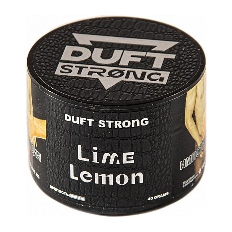 Табак Duft Strong - Lime Lemon (Лайм и Лимон, 200 грамм) купить в Челябинске