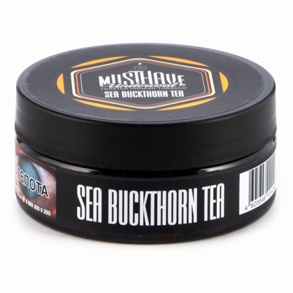 Табак Must Have - Sea Buckthorn Tea (Облепиховый Чай, 125 грамм) купить в Челябинске