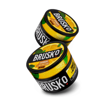 Смесь Brusko Medium - Лимон с Мелиссой (50 грамм) купить в Челябинске