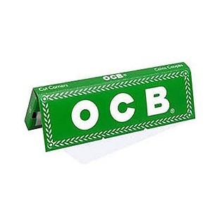 Бумага для самокруток OCB - №8 Green (50штук/25) купить в Челябинске