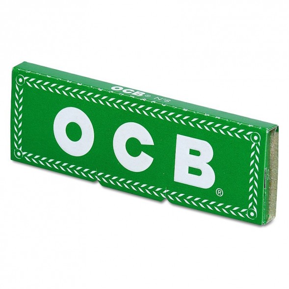 Бумага для самокруток OCB - №8 Green (50штук/25) купить в Челябинске
