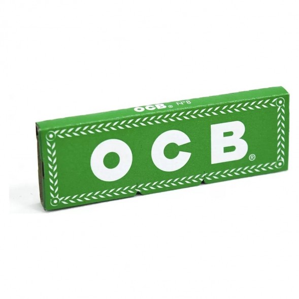 Бумага для самокруток OCB - №8 Green (50штук/25) купить в Челябинске