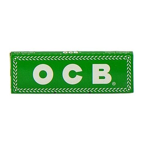 Бумага для самокруток OCB - №8 Green (50штук/25) купить в Челябинске