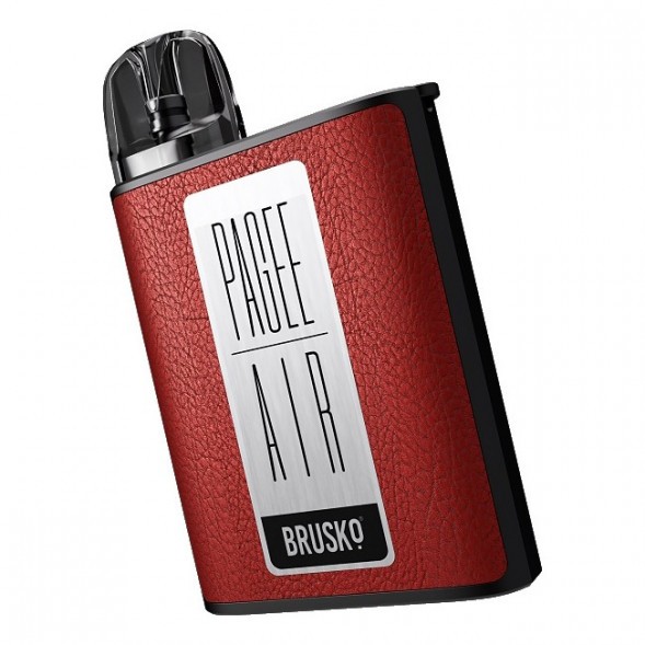 Электронная сигарета Brusko PAGEE AIR - Crimson Red (Красный) купить в Челябинске
