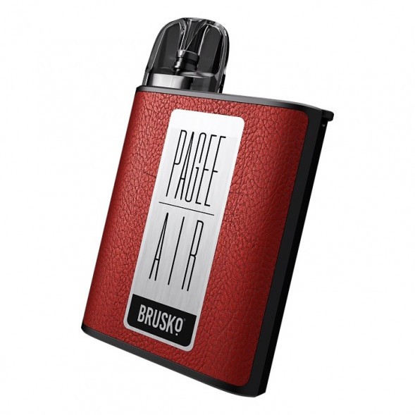 Электронная сигарета Brusko PAGEE AIR - Crimson Red (Красный) купить в Челябинске