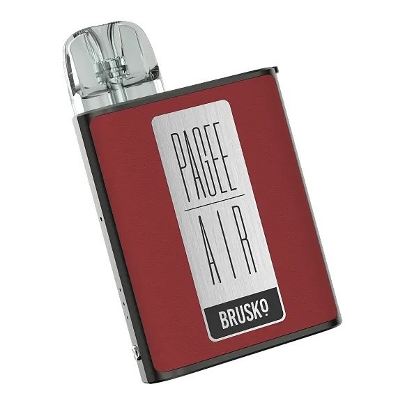 Электронная сигарета Brusko PAGEE AIR - Crimson Red (Красный) купить в Челябинске