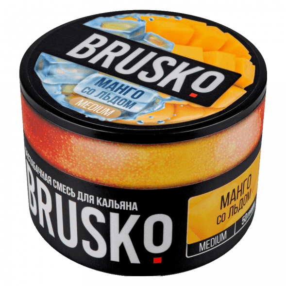 Смесь Brusko Medium - Манго со Льдом (50 грамм) купить в Челябинске