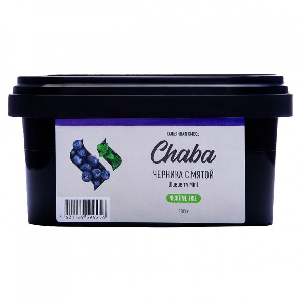 Смесь Chaba - Blueberry Mint (Черника с Мятой, 200 грамм, Без никотина) купить в Челябинске