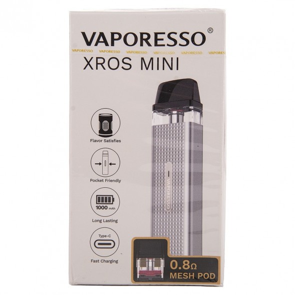Электронная сигарета Vaporesso XROS Mini - Silver купить в Челябинске