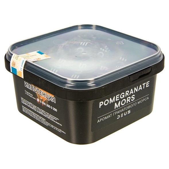 Табак Deus - Pomegranate Mors (Гранатовый Морс, 250 грамм) купить в Челябинске
