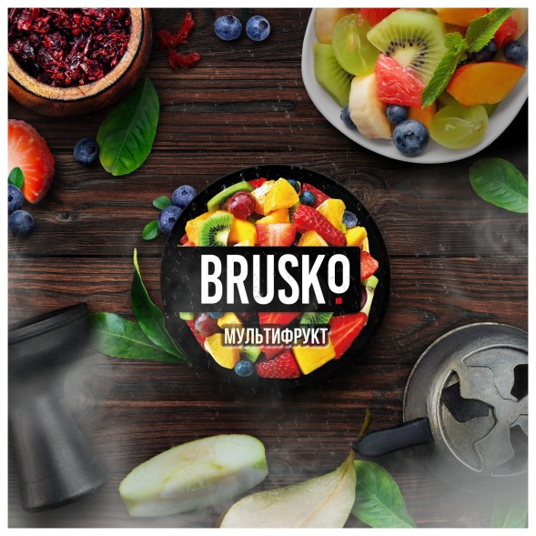 Смесь Brusko Medium - Мультифрукт (50 грамм) купить в Челябинске