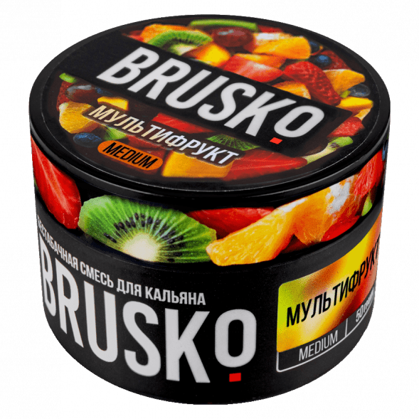 Смесь Brusko Medium - Мультифрукт (50 грамм) купить в Челябинске