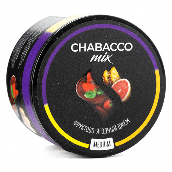 Смесь Chabacco MIX MEDIUM - Pink Jam (Фруктово-Ягодный Джем, 40 грамм) купить в Челябинске