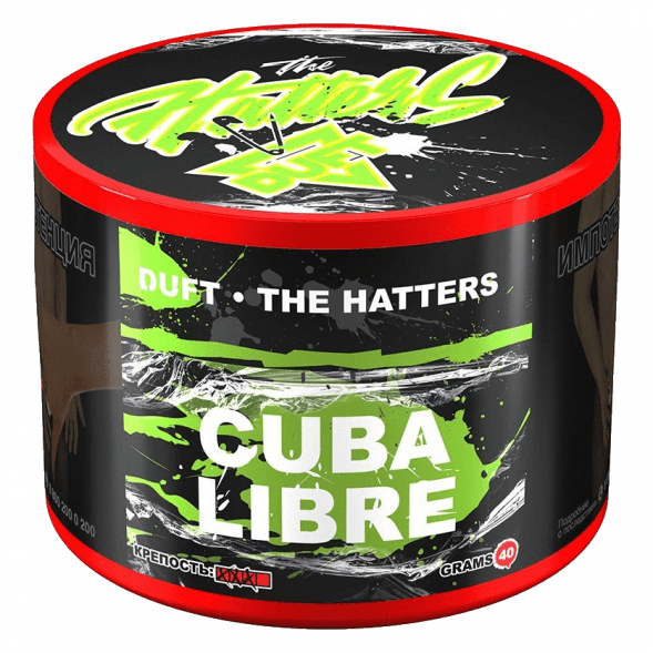 Табак Duft The Hatters - Cuba Libre (Куба Либре, 40 грамм) купить в Челябинске