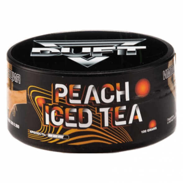Табак Duft - Peach Iced Tea (Ледяной Персиковый Чай, 80 грамм) купить в Челябинске
