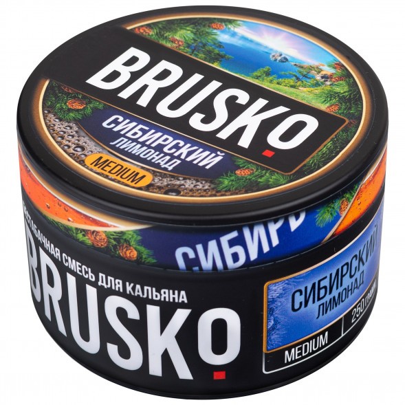 Смесь Brusko Zero - Сибирский Лимонад (250 грамм) купить в Челябинске