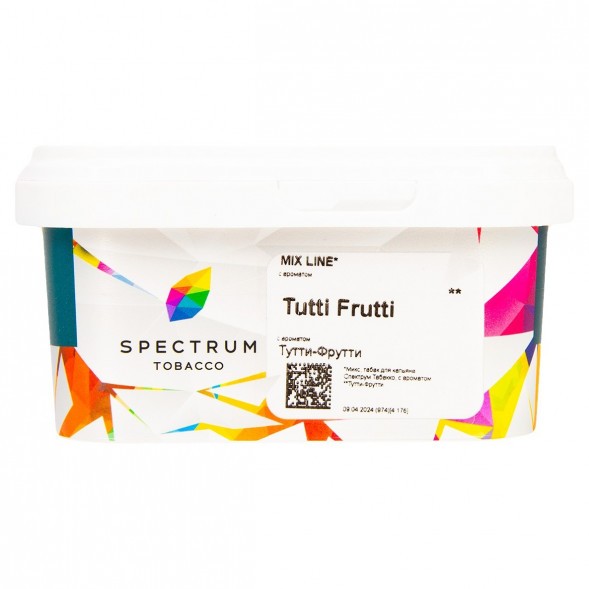 Табак Spectrum Mix Line - Tutti Frutti (Тутти-Фрутти, 200 грамм) купить в Челябинске
