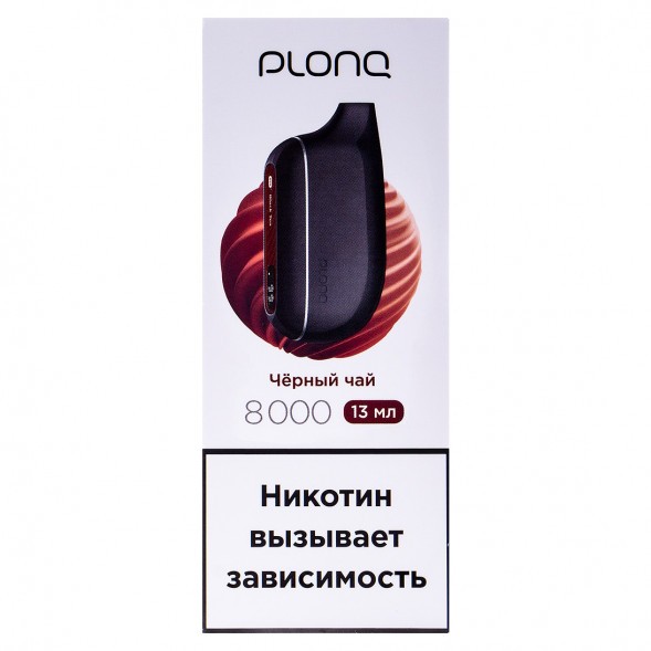 PLONQ MAX SMART - Чёрный Чай (8000 затяжек) купить в Челябинске