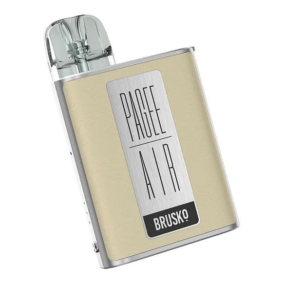 Электронная сигарета Brusko PAGEE AIR - Imperial Gold (Бежевый) купить в Челябинске