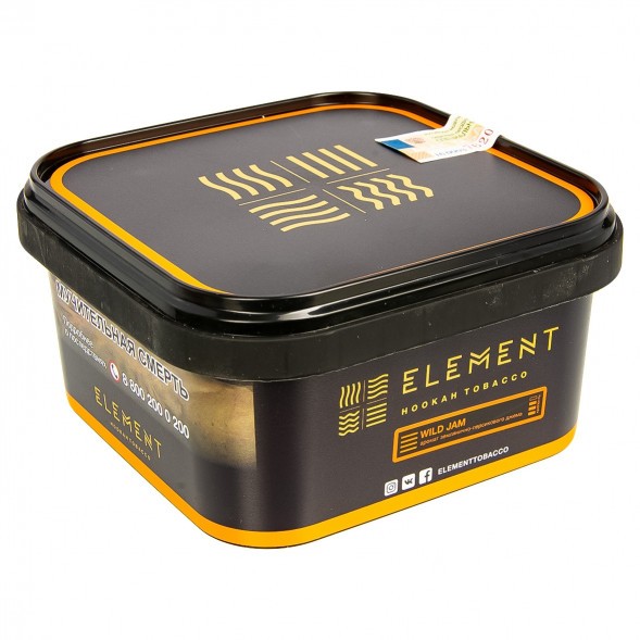 Табак Element Земля - Wild Jam (Землянично-Персиковый Джем, 200 грамм) купить в Челябинске