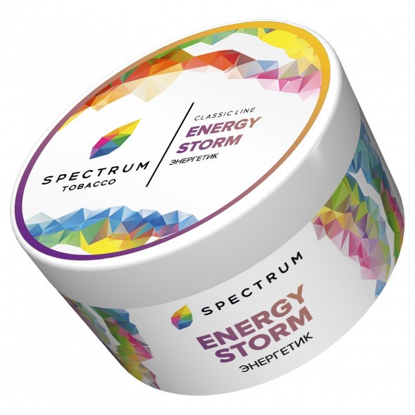 Табак Spectrum - Energy Storm (Энергетик, 200 грамм) купить в Челябинске
